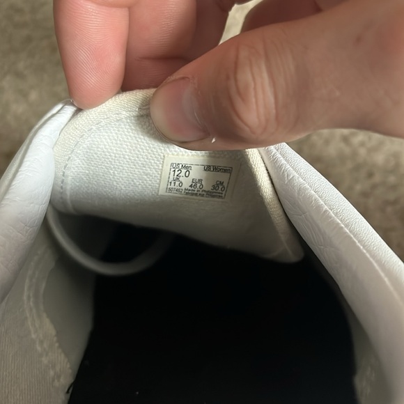 White Era Classic Tumble Vans Men’s Size 12 - Picture 4 of 4